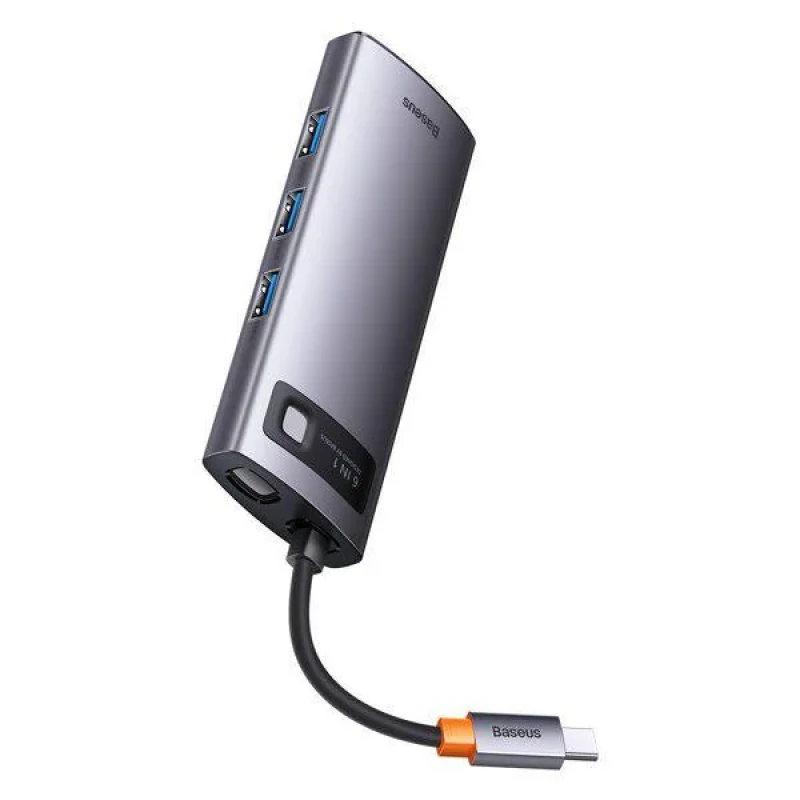هاب 6 پورت USB-C باسئوس مدل CW0G