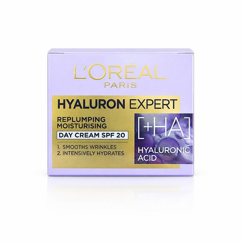 کرم ضد چروک روز لورآل مدل Hyaluron Expert مناسب برای پوست خشک حجم 50 میلی لیتر
