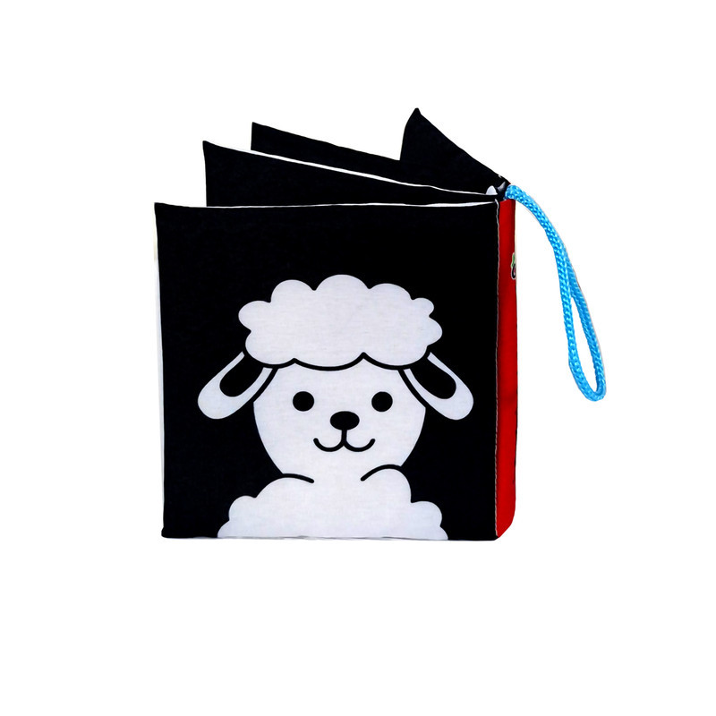 کتاب پارچه ای انتشارات باوان مدل بع بعی جونم مجموعه 4 عددی
