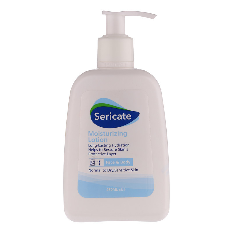 لوسیون بدن سری کیت مدل moisturizing حجم 250 میلی‌لیتر مناسب پوست خشک و حساس، ضد خشکی، قابل استفاده برای صورت و بدن، با بسته‌بندی تیوبی پلاستیکی، دارای مجوز سازمان غذا و دارو