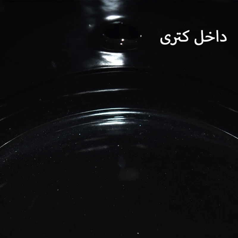 ست کتری و قوری شاهین مدل P - 4964282 گنجایش کتری 2.1 لیتر گنجایش قوری 1.1 لیتر