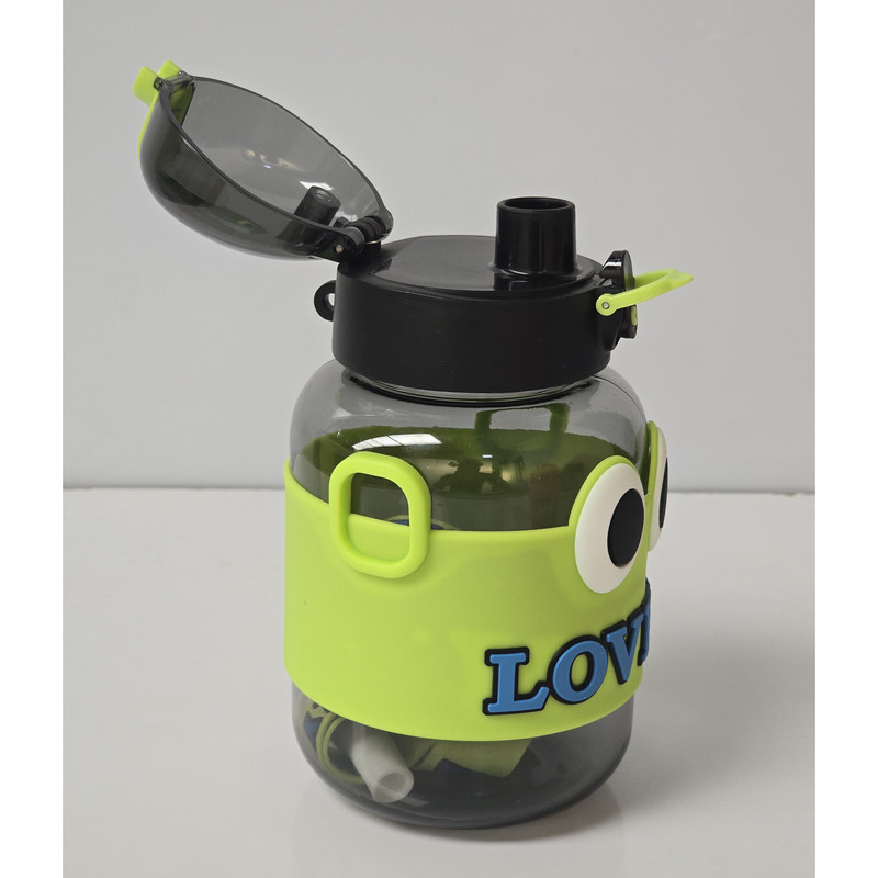 قمقمه کودک مدل دو چشم طرح LOVELY گنجایش 0.65 لیتر