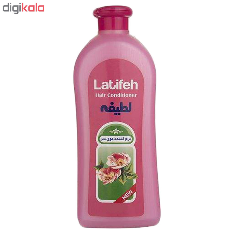 نرم کننده مو لطیفه مدل Flower حجم 1000 میلی لیتر