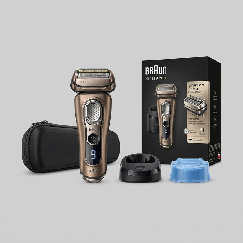 ماشین اصلاح موی صورت شارژی براون مدل 9569cc 9PRO Plus