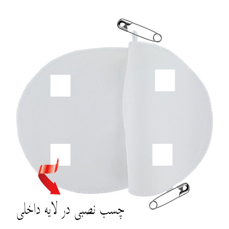 پد عرق گیر هیاهو مدل Pinpad Man Medium بسته 4 عددی