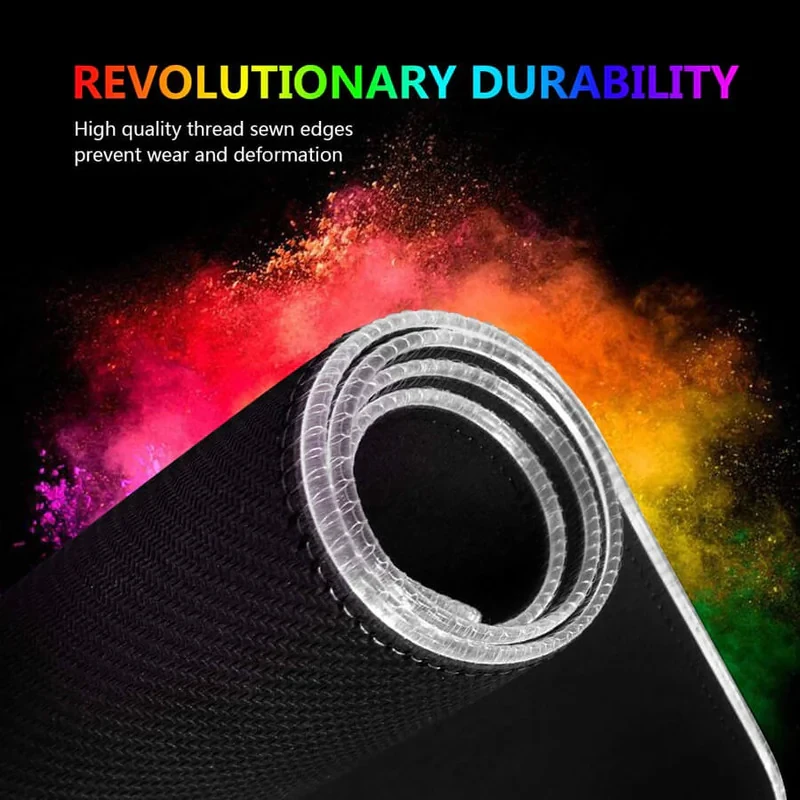 ماوس پد مخصوص بازی مدل RGB 80x30
