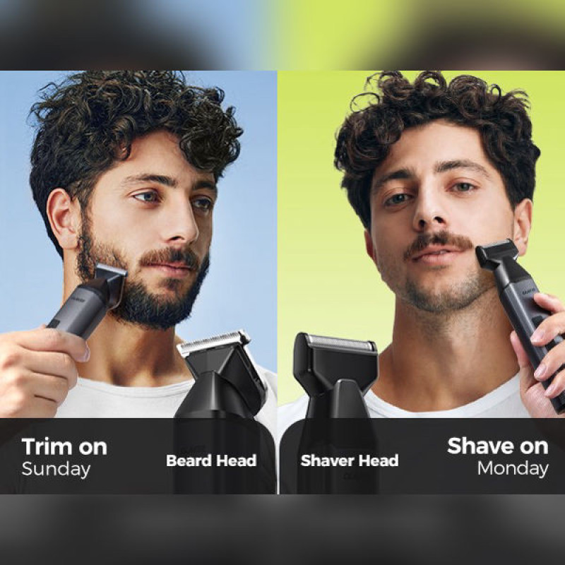 ماشین اصلاح موی سر و صورت شارژی گلاکر مدل CC5136
