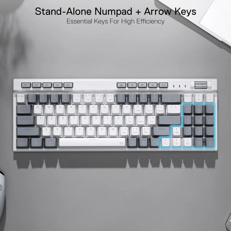کیبورد مخصوص بازی ردراگون مدل K655 MAGIC WAND SE RGB RED SWITCH
