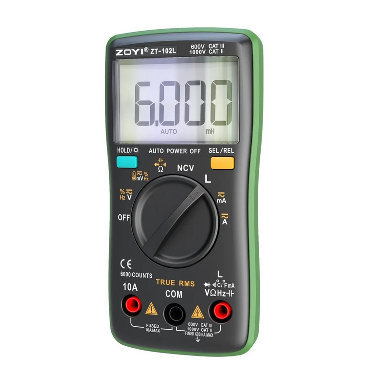 ال سی آر متر و مولتی متر زویی مدل ZT-102L