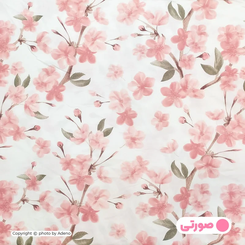 کاور لحاف آدنو مدل گلوریا کد IR145 دونفره سایز 220x240 سانتی متر