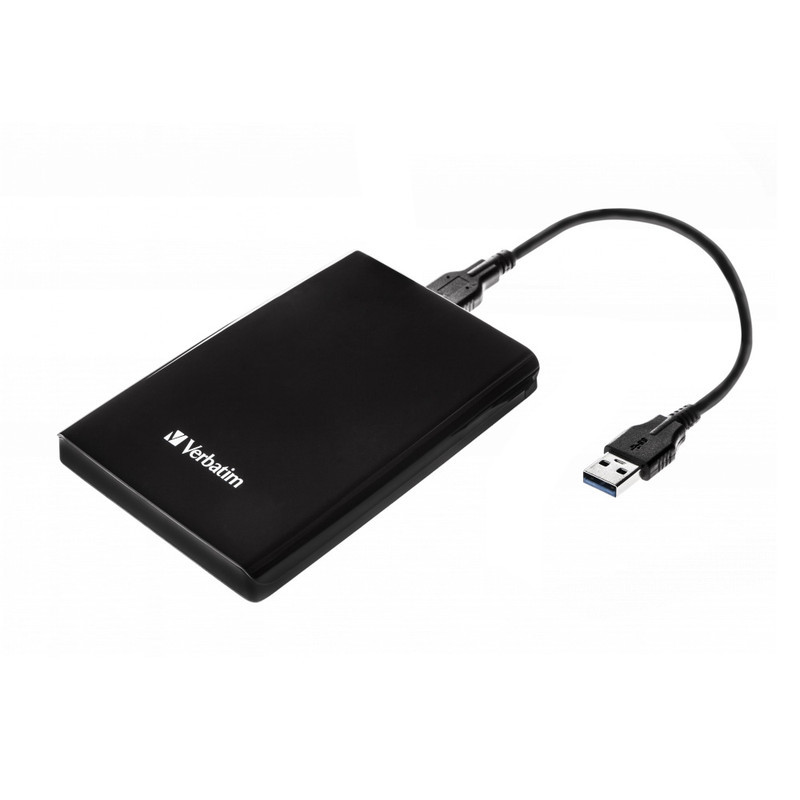 هارد اکسترنال ورباتیم مدل Store 'n' Go SuperSpeed ظرفیت یک ترابایت دارای رابط USB Type-A 3.0