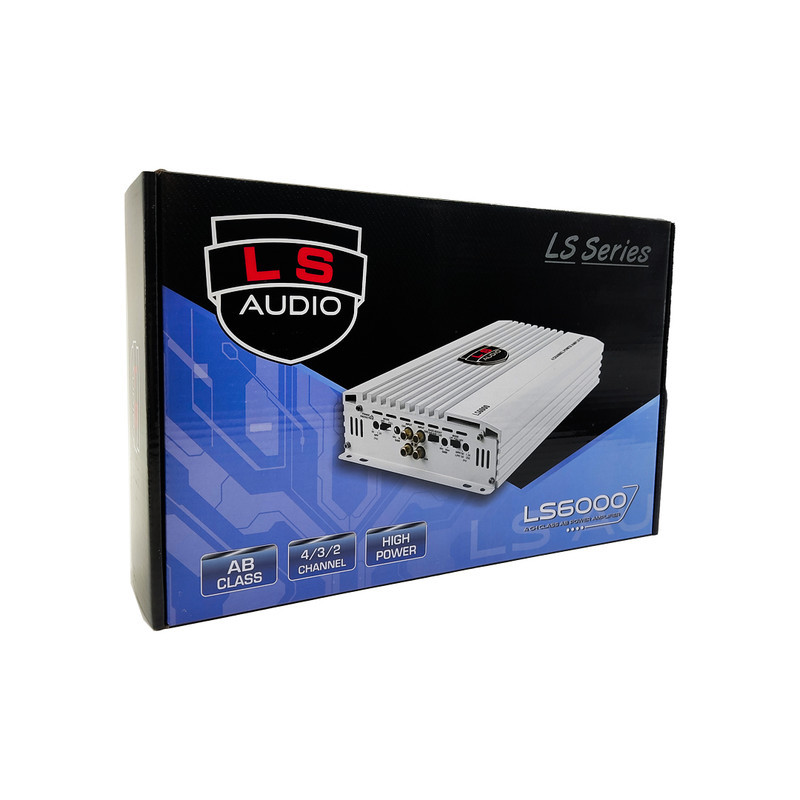 آمپلی فایر خودرو 4 کانال ال اس آدیو مدل LS6000