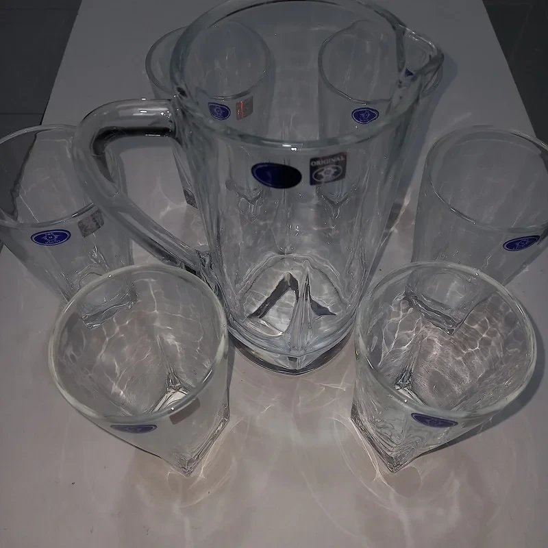 سرویس پارچ و لیوان 7 پارچه مجستی مدل گلکسی