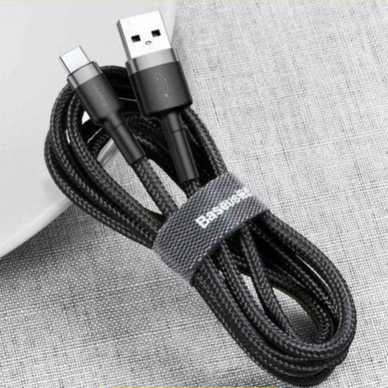کابل تبدیل USB به USB-C باسئوس مدل CAFULE CATKLF-BG1 طول 1 متر