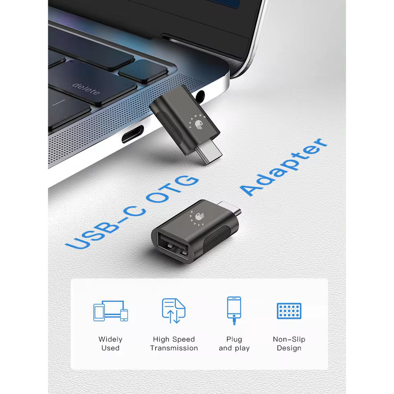 مبدل USB-C به USB اکی یس مدل TYPEC400