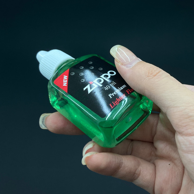 بنزین فندک طرح فانتزی منتول نعنایی کد DKD-1793 حجم 40 میلی لیتر