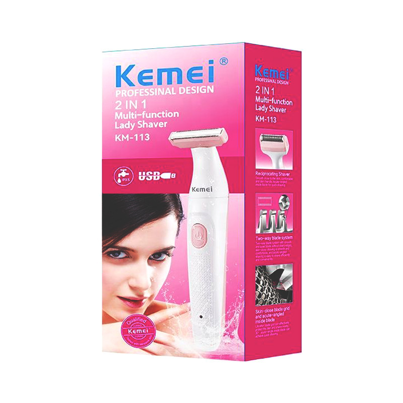 ماشین اصلاح موی بدن بانوان کیمی  مدل KM-113