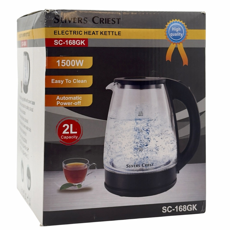 کتری برقی سیلور کرست مدل SC-168 گنجایش 2 لیتر