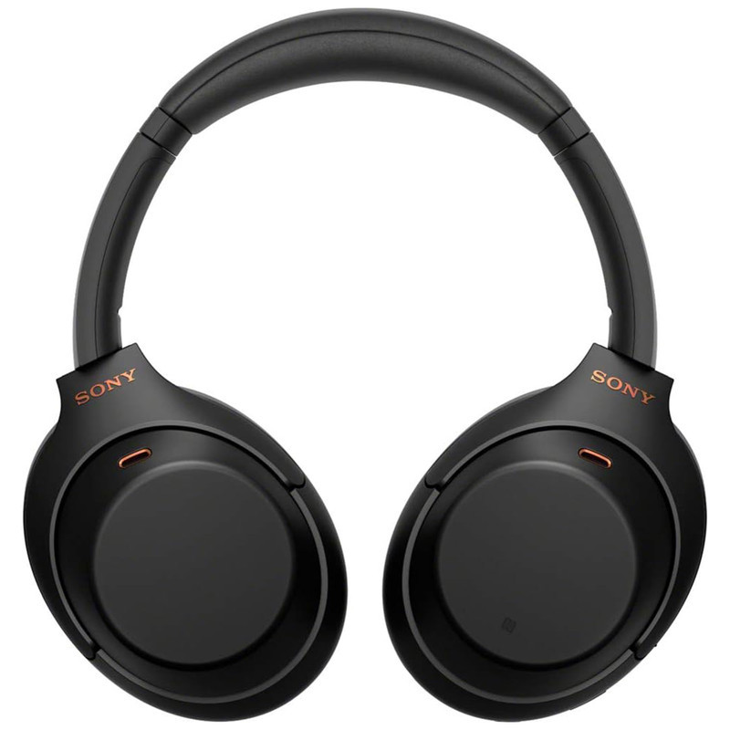 هدفون بلوتوثی سونی مدل WH-1000XM4 با نویز کنسلینگ فعال (ANC)، نویزکنسلینگ میکروفون (ENC)، درگاه شارژ USB Type-C، دارای میکروفون داخلی با کیفیت بالا، مقاوم در برابر رطوبت و عرق