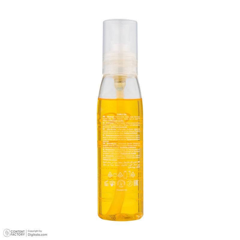 روغن نرم‌کننده و برطرف کننده وز مو یلو مدل Baobab Oil مناسب برای موهای مجعد و فر حجم 125 میلی‌لیتر