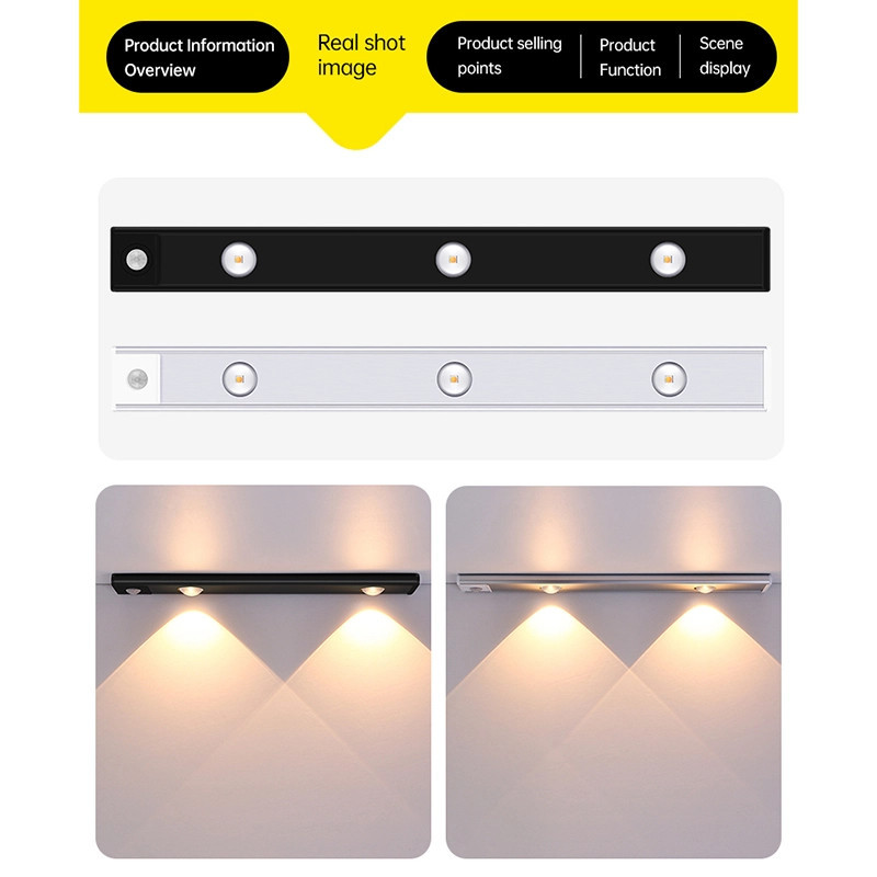 چراغ ال ای دی مدل زیر کابینتی 400mm کد L1602