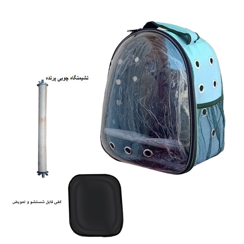 قفس پرندگان مدل کوله پشتی پرنده