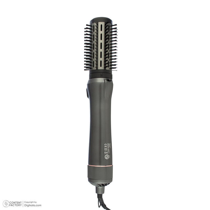 سشوار برس‌دار چرخشی 240 وات پرنسلی مدل PR312AT، موتور DC، وزن 1430 گرم، دارای سری شانه‌دار، سری برس‌دار گرد پهن، سری چرخشی، کیف نگه‌دارنده، سری دندانه‌دار با ویژگی فرکنندگی، صاف‌کنندگی، حجم‌دهندگی