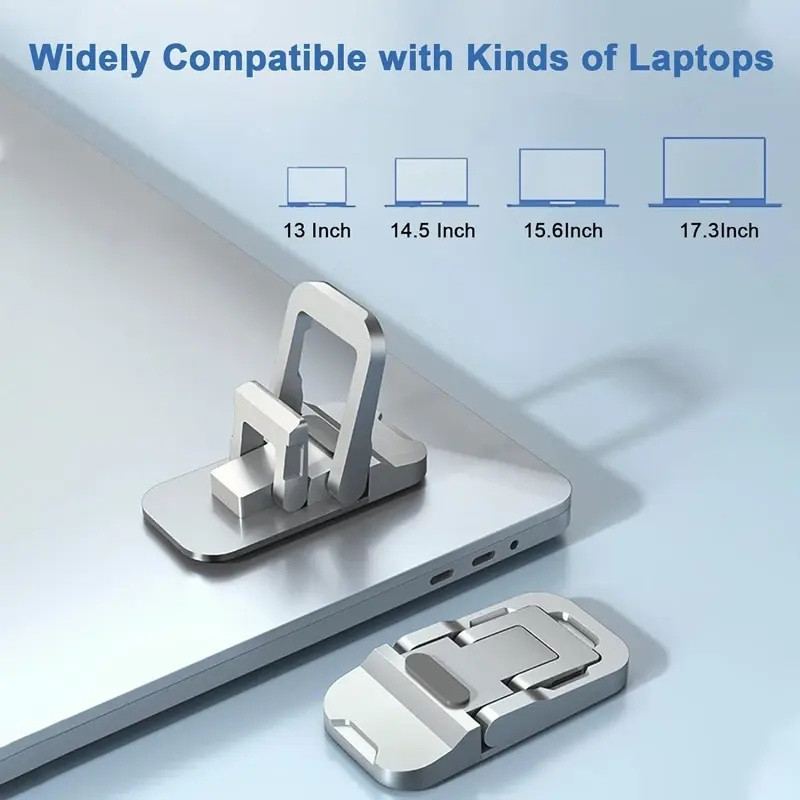 پایه نگهدارنده لپ‌تاپ مدل Aluminum alloy Q2 مناسب برای لپ تاپ‌های17 اینچی و کوچکتر بسته 2 عددی