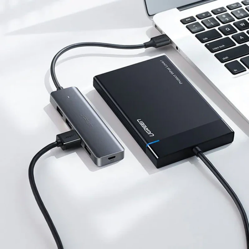 هاب 4 پورت USB-C یوگرین مدل UG-70336