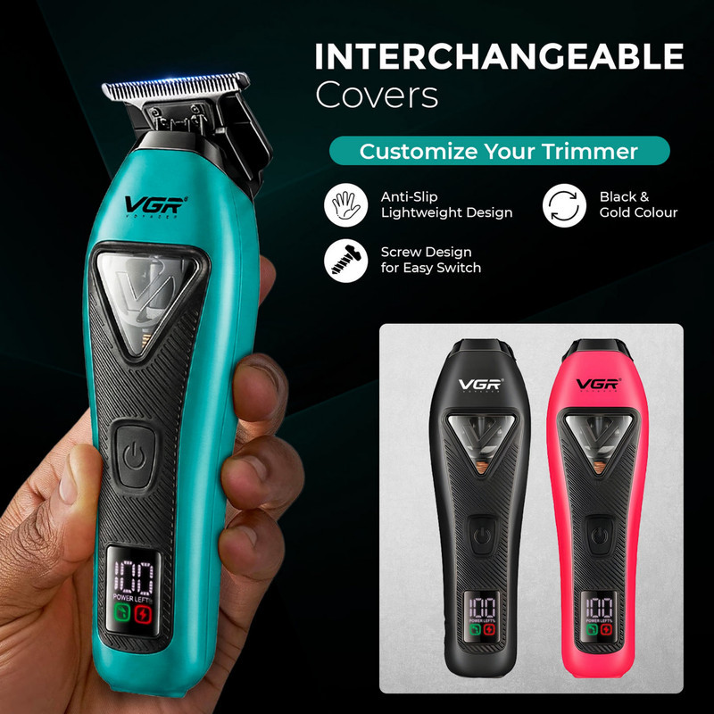 ماشین اصلاح موی سر و صورت شارژی وی جی ار مدل V-035T