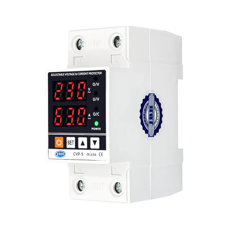 محافظ ولتاژ 63 آمپر جی بی اچ مدل CVP-S63