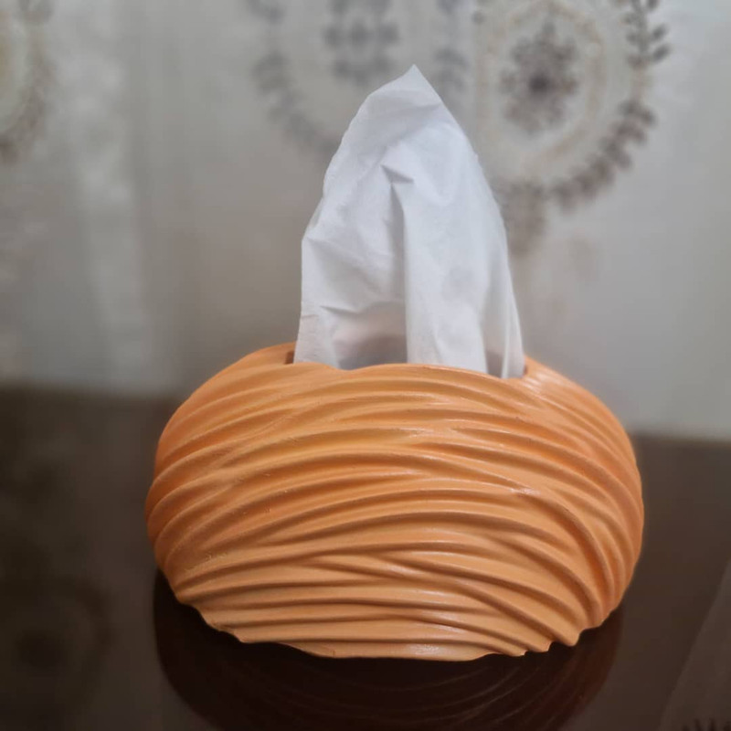 جعبه دستمال کاغذی مدل شیاری