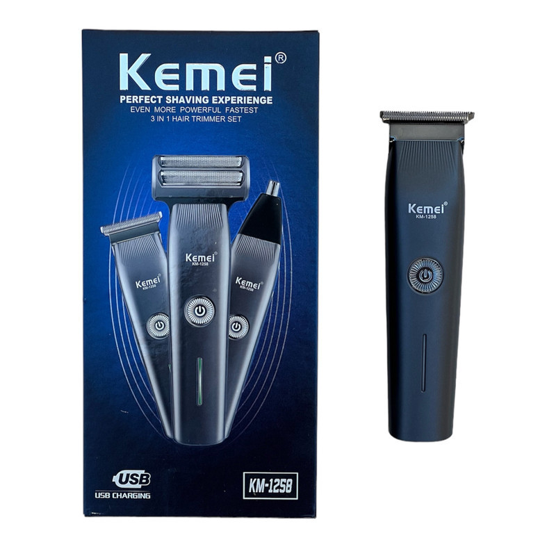 ماشین اصلاح موی صورت کیمی مدل KM--1258