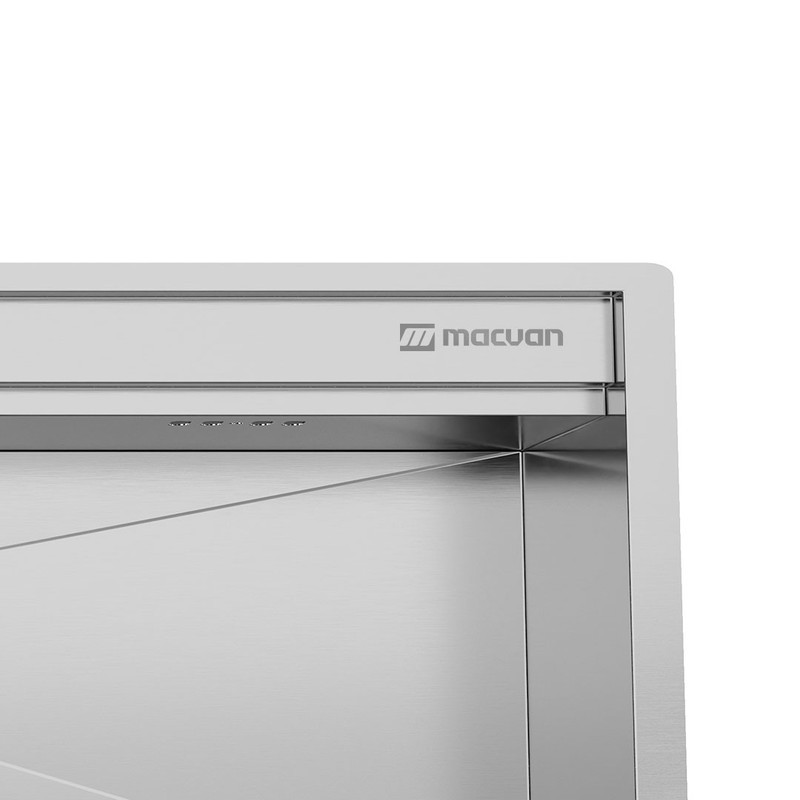 سینک ظرفشویی استیل توکار یک لگنه مکوان مدل MS104-Smart