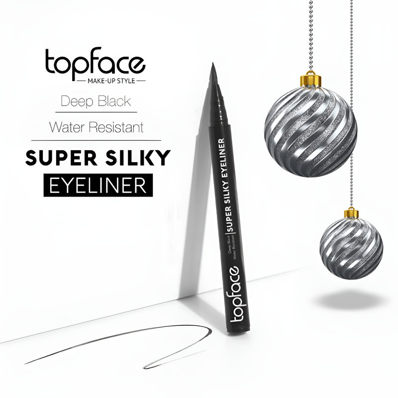 خط چشم تاپ فیس مدل SUPER SILKY شماره 1