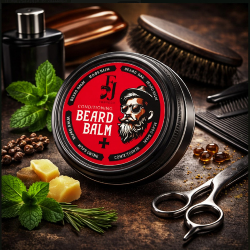 کرم نرم کننده ریش و سبیل افجه مدل Balm012 مناسب برای انواع مو حجم 50 میلی‌لیتر مجموعه 12 عددی