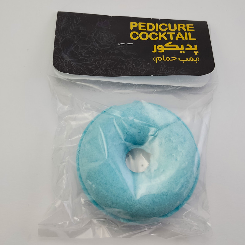 کوکتل پدیکور مدل دونات وزن 70 گرم بسته 12 عددی