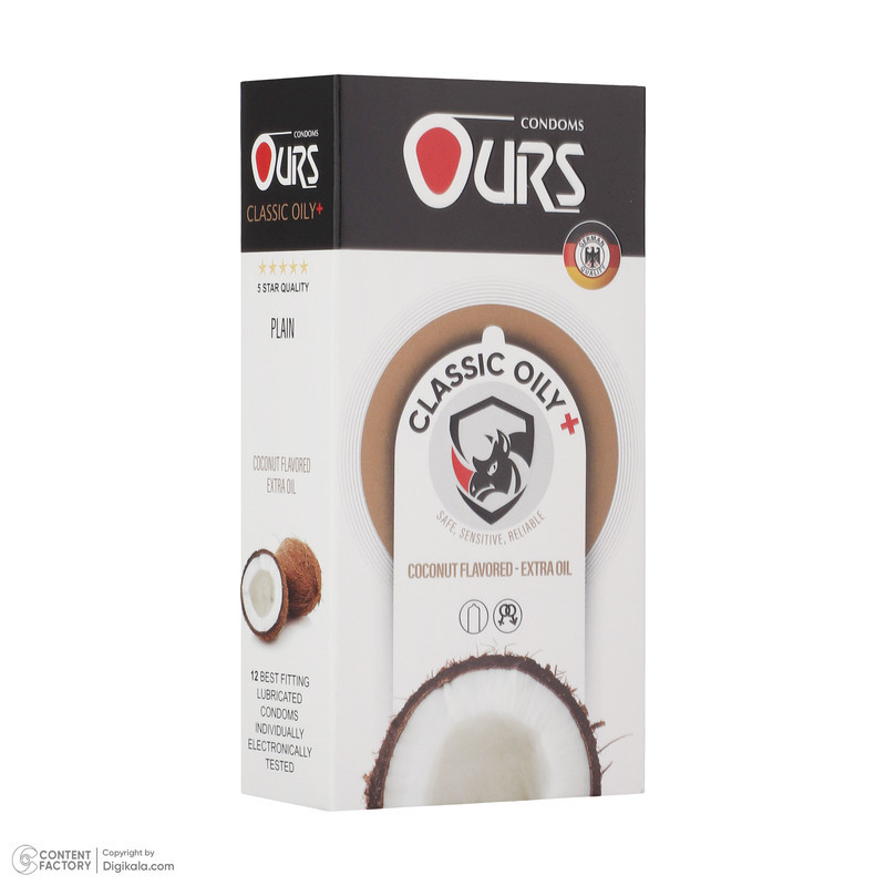 کاندوم اورز مدل Classic Oily بسته 12 عددی