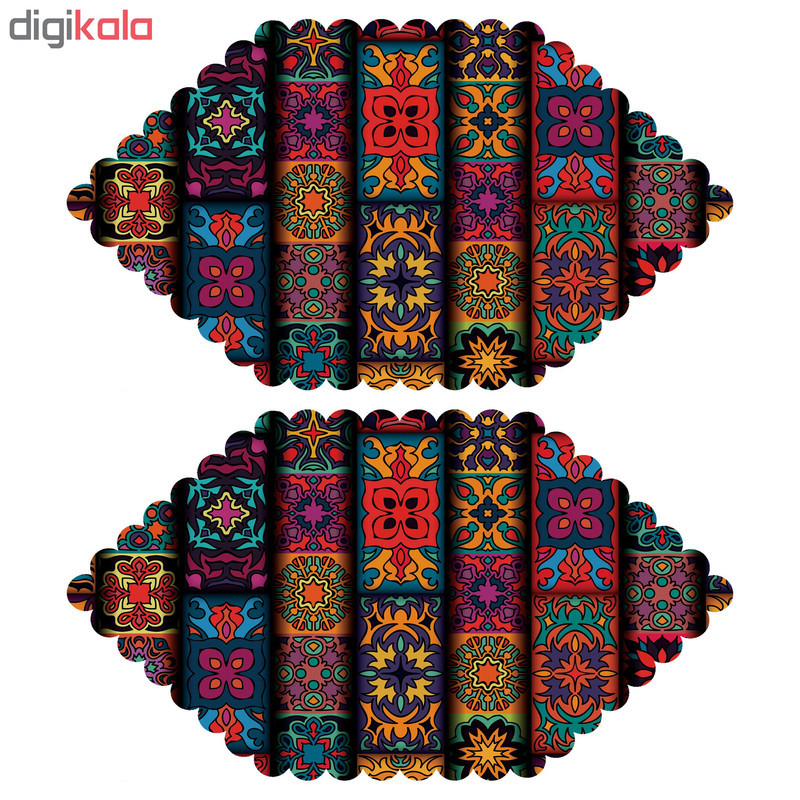 ست رومیزی 2 تکه مدل T5-42525