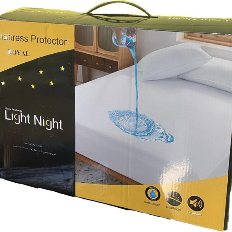 محافظ تشک لایت نایت مدل ضدآب دو نفره سایز 200x160 سانتی متر
