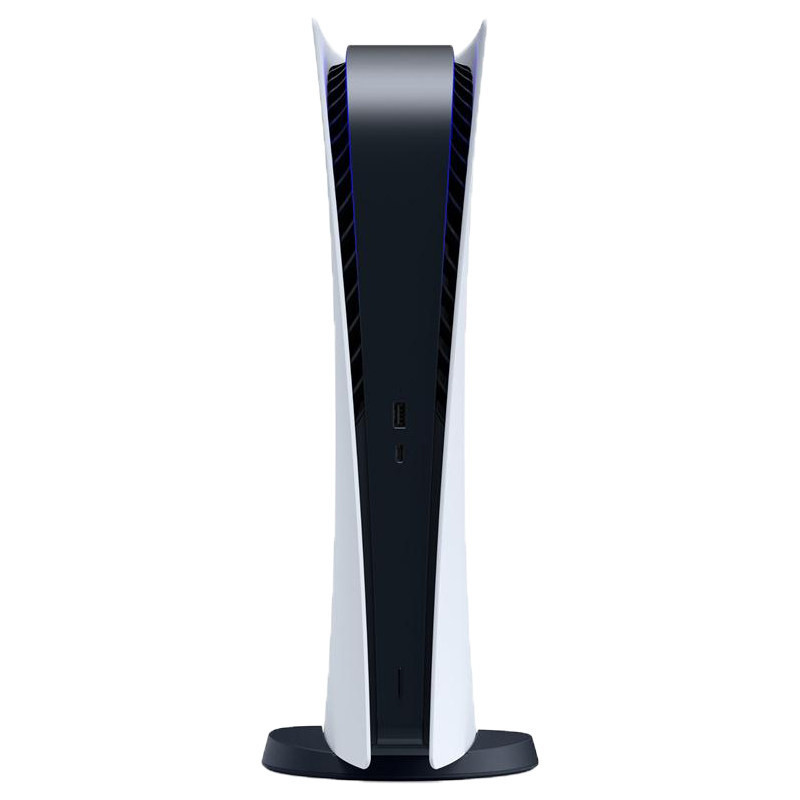 کنسول بازی سونی مدل PlayStation 5 Slim Digital Edition ظرفیت 825 گیگابایت ریجن CFI-2116 اروپا  به همراه دسته اضافی و پایه شارژر