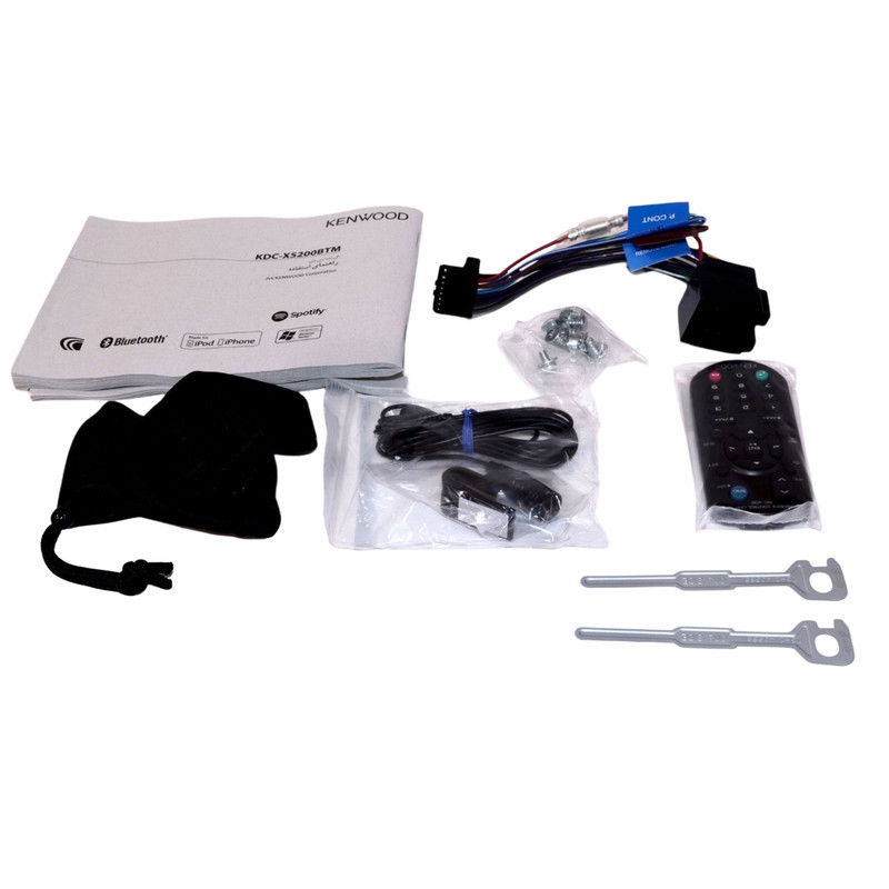 پخش کننده خودرو کنوود مدل KDC-X5200BTM