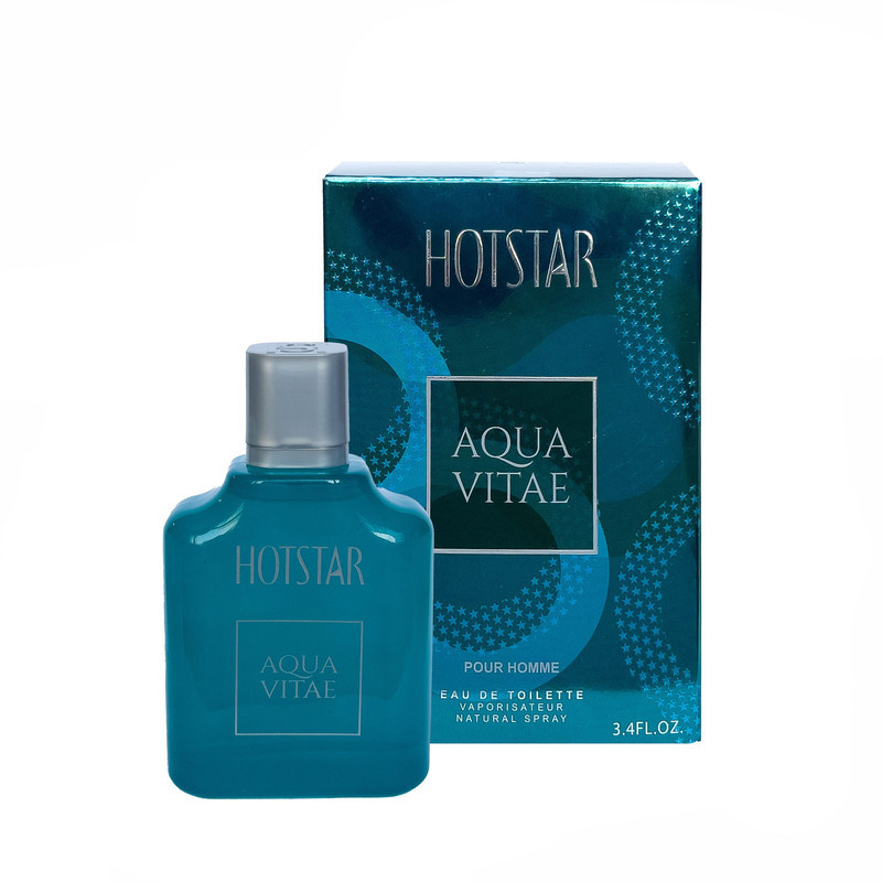 ادو تویلت مردانه هات استار مدل AQUA VITAE حجم 100 میلی لیتر
