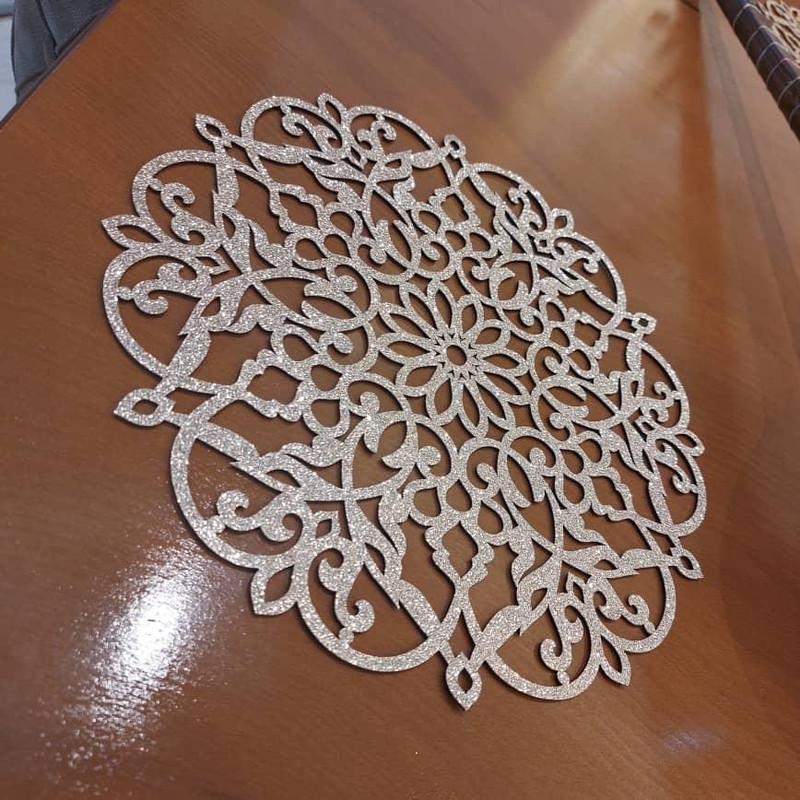 رومیزی آرکاد مدل اکلیلی طرح بهار کد 70cm