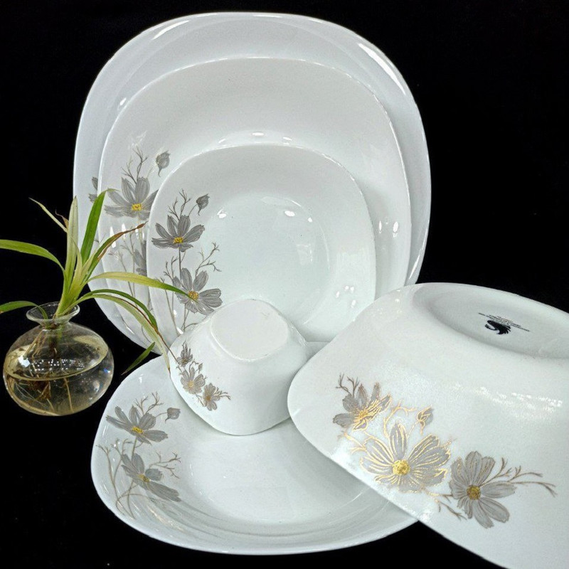سرویس غذا خوری 26 پارچه آمرتات مدل آرکوپال مربع ژالین کد 5231