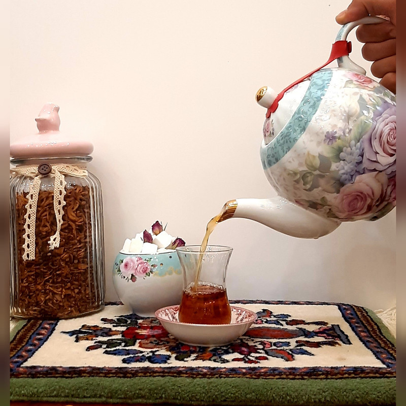 نگهدارنده درب قوری مدل GH12