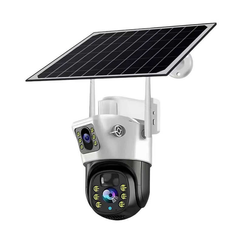 دوربین مداربسته دولنز پنل خورشیدی مدل V380