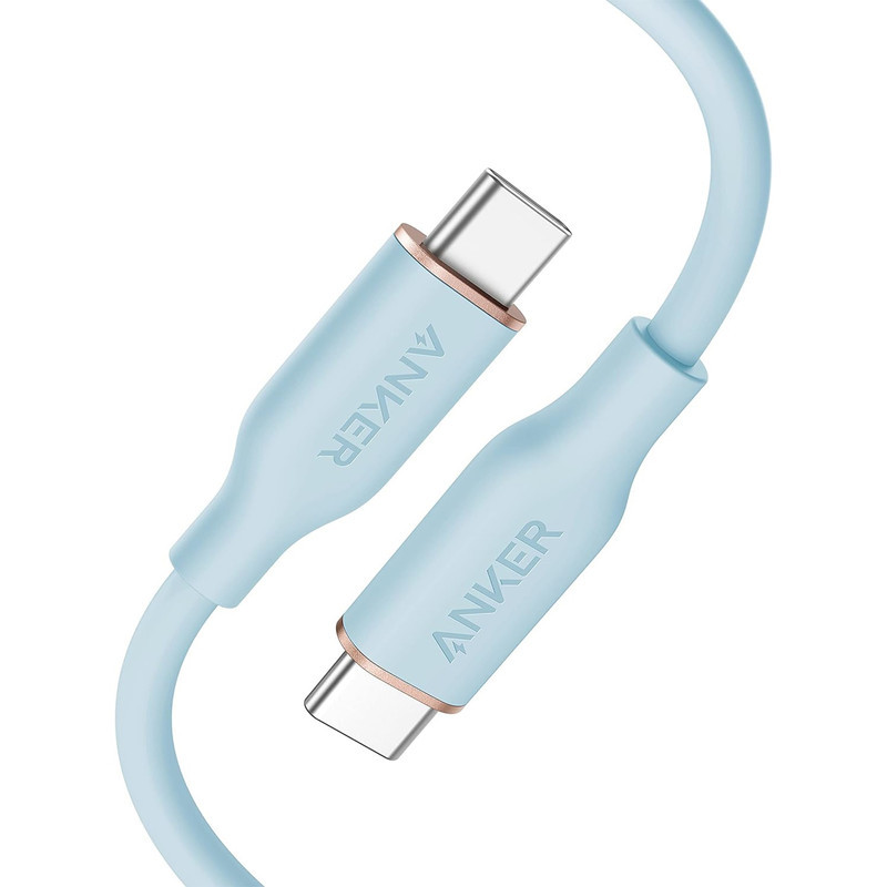 کابل USB-C به USB-C انکر مدل A8552 PowerLine III Flow طول 0.9 متر