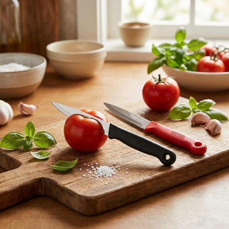 چاقو آشپزخانه مدل هندل بسته دو عددی