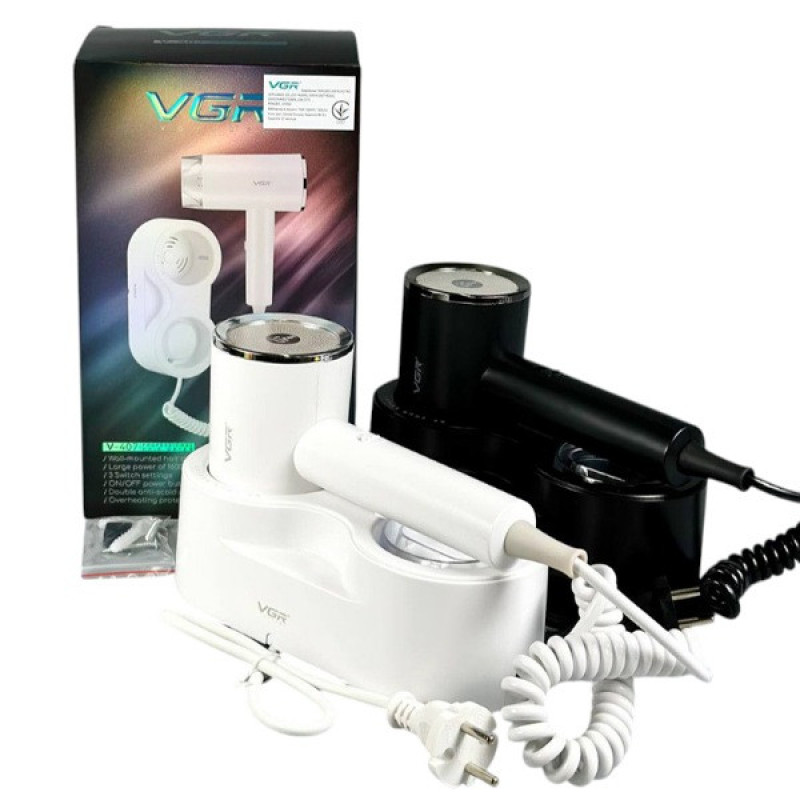 سشوار دیواری 1600 وات وی جی ار مدل V-407